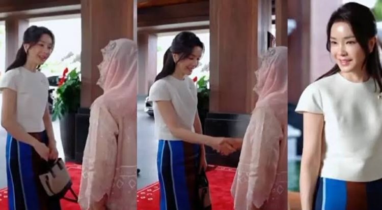 Sudah Berusia Setengah Abad, Wajah Rupawan Istri Presiden Korea Selatan di KTT G20 Jadi Sorotan