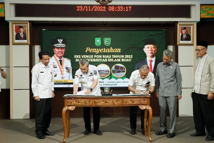 Pemprov Riau Hibahkan Tiga Unit Eks Venue PON 2012 ke UIR