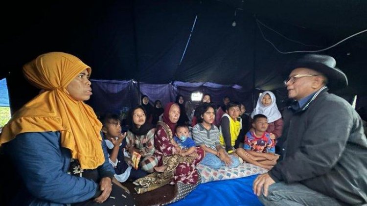 Bersama Holding Perkebunan, PTPN V Gerak Cepat Bantu Korban Gempa Cianjur