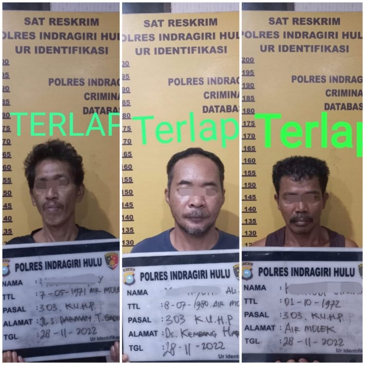 Pelaku Judi Gelper di Pasir Penyu Ditangkap Polisi