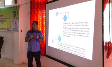 Kejari Rohil Sosialisasikan Peningkatan Demokrasi Pemilu 2024 di Rimba Melintang