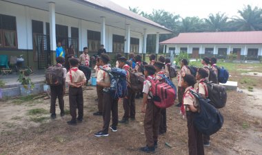 Pangkalan SMPN 9 Kandis Berangkatkan 2 Regu ke Perkemahan Peta BekasiĀ