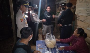 Tim Ops Pekat LK2022 Polsek Tandun Sasar Tiga Lokasi Warung Remang-remang, Sita Miras Botolan dan Tuak