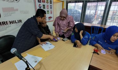 KPU Riau Berikan Pembekalan Pemilu Kepada Siswa Magang di KPU Inhil