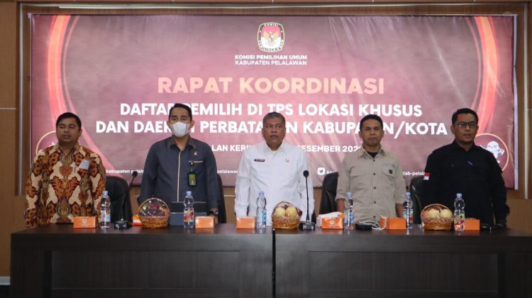 Jaga Hak Konstitusional Warga, KPU Riau Gelar Rakor TPS Khusus