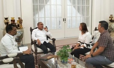 Diinisiasi SMSI, Ekspedisi Geopark Kaldera Toba Didukung Gubernur Sumut