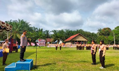 Kapolres Buka LT-III Kwarcab Rokan Hulu