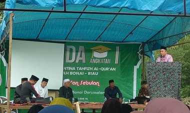 LAMR Bangga Dengan Pesantren Tahfidz Masyarakat Bonai