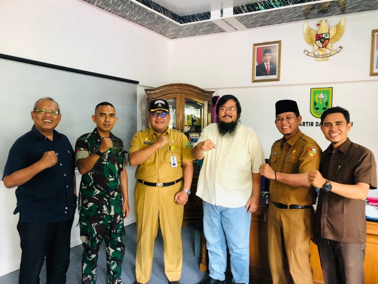 Bidang Organikum dan Bela Negara Kwarda Riau Gelar Rapat Bidang