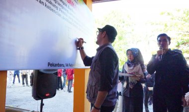 Bawaslu Pekanbaru Apel Siaga Pengawasan 1 Tahun Menuju Pemilu