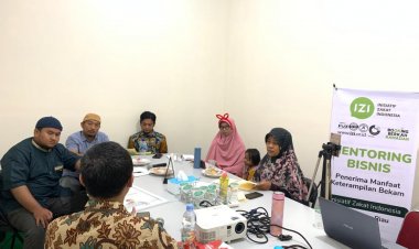 Hadirkan Semangat Berwirausaha, IZI Riau Gelar Mentoring Bisnis Untuk Penerima Manfaat Program Pelatihan Bekam