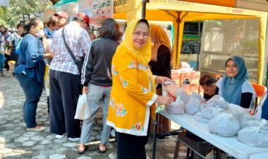 Disketapang Pekanbaru Gelar Pasar Murah, Tawarkan Harga Distributor