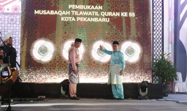 Pj Walikota Pekanbaru Buka MTQ ke-55, Ajak Masyarakat Amalkan Nilai Alquran