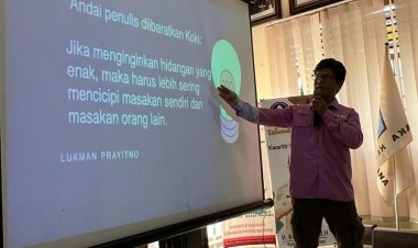 KKP Jilid III Kwarda Riau, Belajar Langsung Tulis Berita