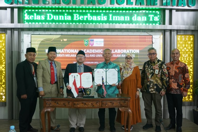 UIR dan Universiti Melaka Tandatangani MoU International Academic Collaboration