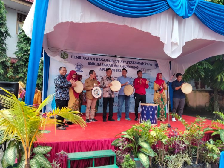 Kembangkan Metode Tefa, SMK Hasana Launching Rumah Lansia, Mini Bank dan Aplikasi Skul.id