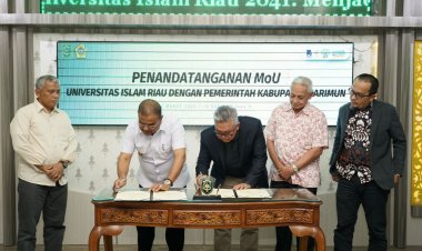 UIR dan Pemkab Karimun Tandatangani Perjanjian Kerjasama