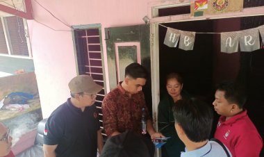 Bawaslu Kota Pekanbaru Patroli Pengawasan di Perbatasan Pekanbaru - Pelalawan 