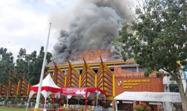 Mal Pelayanan Publik Kota Pekanbaru Terbakar