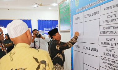 Bupati Sukiman Apel Pagi di RSUD Rohul, Minta RSUD Tingkatkan Pelayanan Kepada Pasien dan Jadi Terbaik