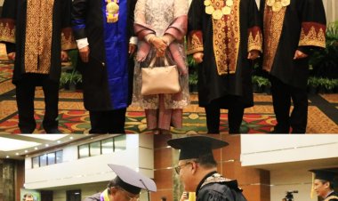 Salut, Effendi Sianipar Sandang Gelar Magister di Usia 65 Tahun