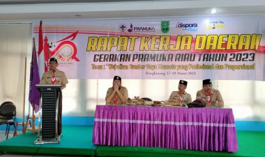 Ditutup, Rakerda Gerakan Pramuka Riau Telurkan Rekomendasi dan Program Kerja 2024