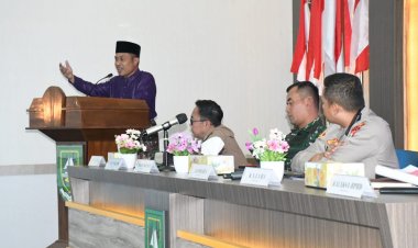 Wabup Bengkalis Bagus Minta Semua Pihak Kerja Ekstra Antisipasi Karhutla