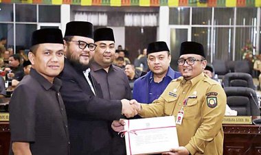 Pemkab Rohul Ajukan Tiga Ranperda ke DPRD Rohul