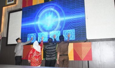 Bupati Bengkalis Kasmarni Luncurkan Aplikasi Srikandi