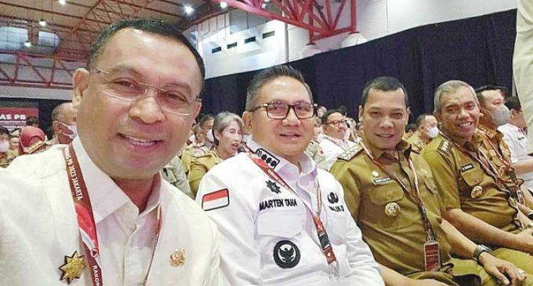 Sekda Rohil Hadiri Rakornas Penanggulangan Bencana 2023