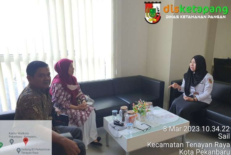 Perwakilan Holding Food.id Koordinasi dengan Dinas Ketahanan Pangan Pekanbaru, Siap Pasok Kebutuhan Bahan Pangan