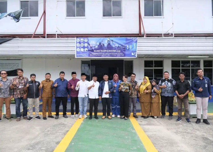 Kunjungi PT Schlumberger, Komisi I DPRD Riau Sosialisasikan Pendataan Penduduk Non Permanen