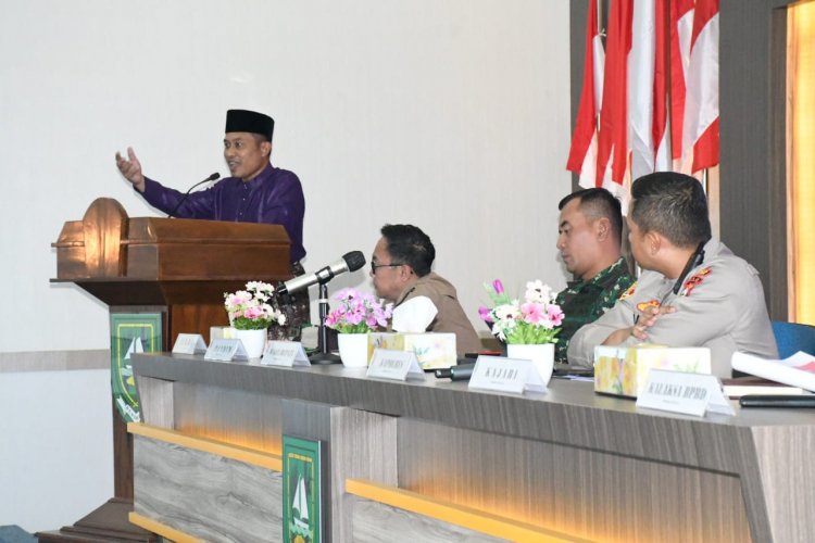 Wabup Bengkalis Bagus Minta Semua Pihak Kerja Ekstra Antisipasi Karhutla