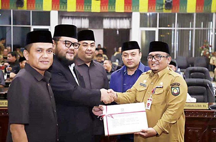 Pemkab Rohul Ajukan Tiga Ranperda ke DPRD Rohul