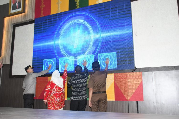 Bupati Bengkalis Kasmarni Luncurkan Aplikasi Srikandi