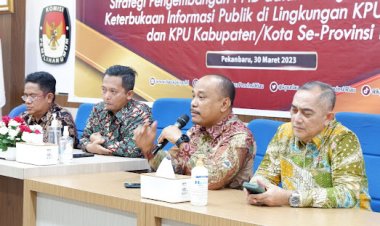 Berikan Perlindungan Kepada Badan Adhock, KPU Riau Jajaki Kerjasama dengan BPJS Tenaga Kerja