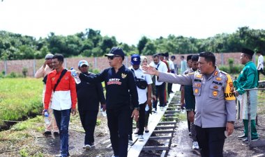 Plt Bupati Kepulauan Meranti Tinjau Sejumlah Proyek