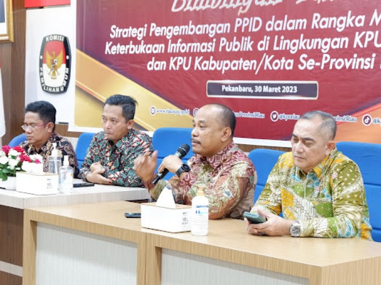 Berikan Perlindungan Kepada Badan Adhock, KPU Riau Jajaki Kerjasama dengan BPJS Tenaga Kerja