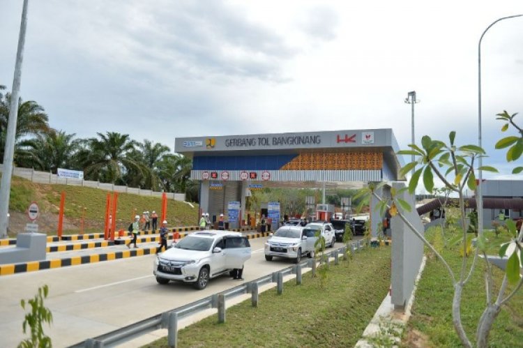 Rest Area Jalan Tol Pekanbaru-Bangkinang Dioperasikan saat Mudik Lebaran