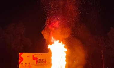 Malam Api Unggun, Jon Haril Ajak Peserta LT-IV Kwarda Riau Jalin Persaudaraan