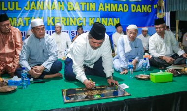 Bupati Siak Resmikan Masjid Raya Kecamatan Kerinci Kanan
