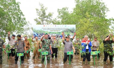 Wabup Bengkalis Mengibaratkan Mangrove Bentengnya Kedaulatan Indonesia