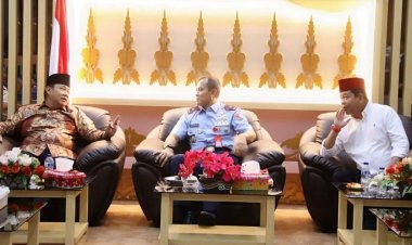 DPRD Riau Dapat Kunjungan Danlanud Roesmin Nurjadin