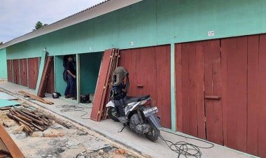 Ratusan Kios Pasar Cik Puan Pekanbaru Masih Belum Dialiri Listrik