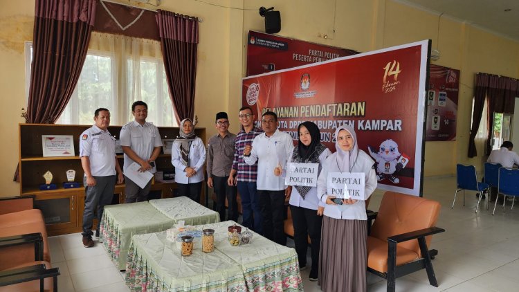 Hari Pertama, Belum Ada Parpol yang Mendaftarkan Bacaleg ke KPU Kampar