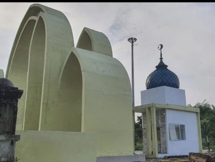 Mewah! Pos Jaga Masjid An-Nur di Riau Ini Telan Dana Rp 130 Juta