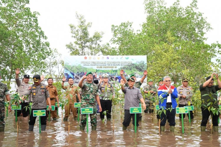 Wabup Bengkalis Mengibaratkan Mangrove Bentengnya Kedaulatan Indonesia