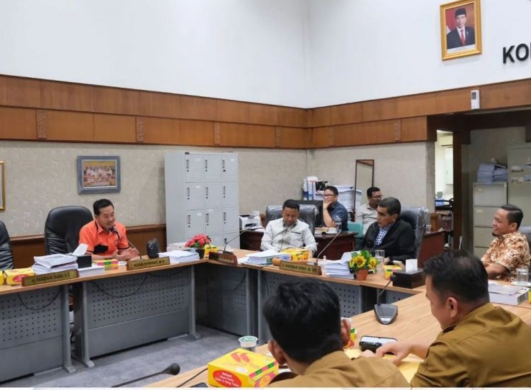 RDP Komisi IV DPRD Riau dengan Dinas PUPR-PKPP dan Biro PBJ