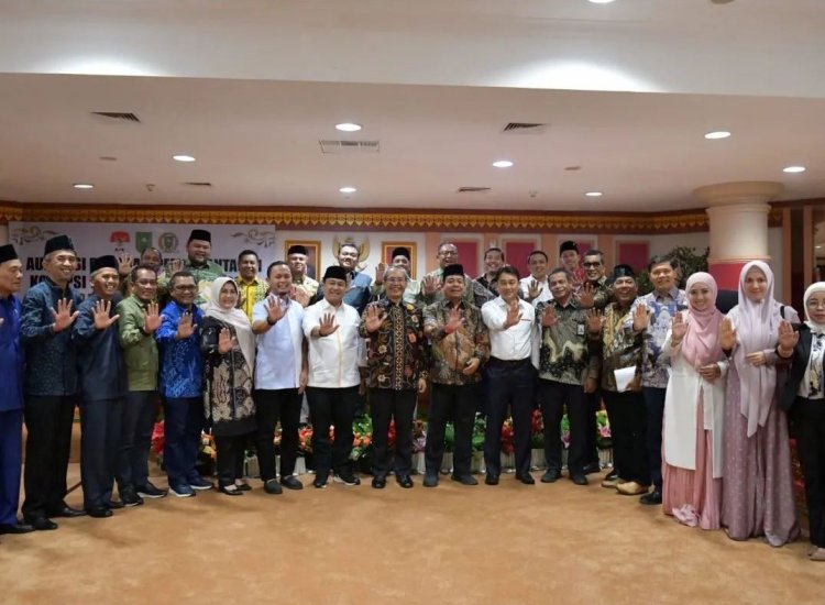 DPRD Riau Ikuti Audiensi Program Pemberantasan Korupsi Terintegrasi Tahun 2023