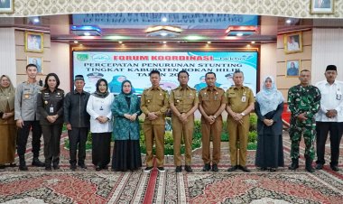 Bupati Rohil Buka Forum Koordinasi Percepatan Penurunan Stunting